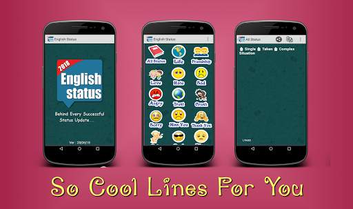 English Status screenshot 1