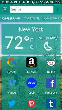 Crome Browser screenshot 1