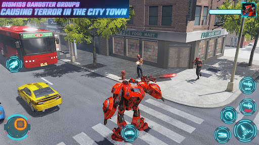 Gangster Crime Robot Transform screenshot 6