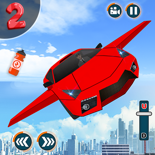 Flying Car Games 3D- Car Games आइकन