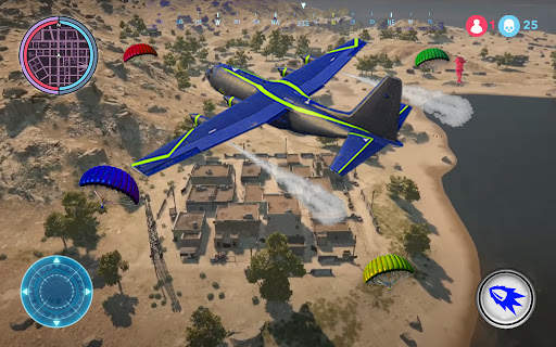 Free Survival Battleground : Squad Fire Gun Games screenshot 1