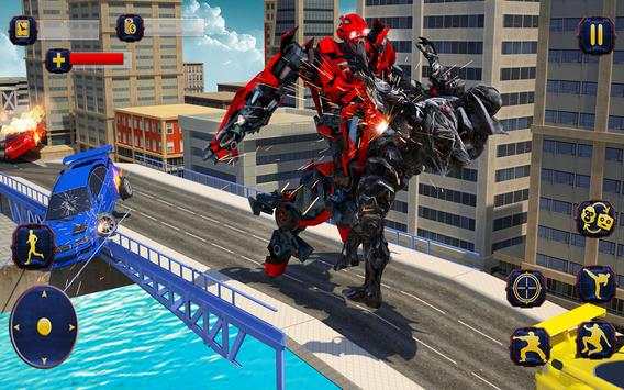 Wild Gorilla Transforming Robot: Dino Hunting Game screenshot 12