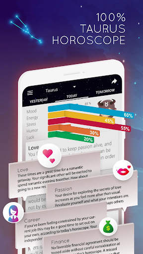 Taurus Horoscope ♉ Free Daily Zodiac Sign screenshot 1