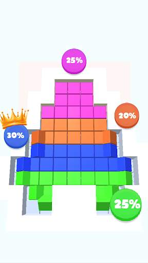 Color Blocks vs Blocks 3D - Blocks battle screenshot 6