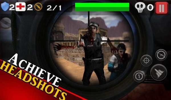 Zombie Hunter-Sniper City 3D screenshot 4
