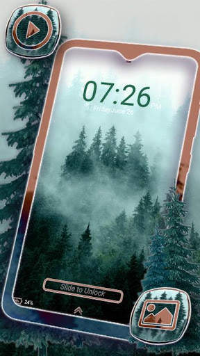 Foggy Forest Theme Launcher screenshot 3
