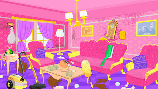 Princess Castle Cleaning Game screenshot 3