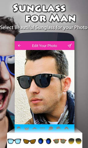 Man Sunglass Photo Editor screenshot 3