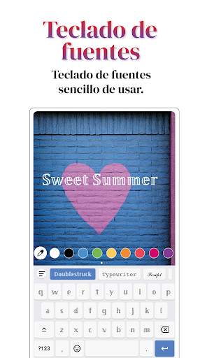 Fonts Aa - Teclado de fuente screenshot 4