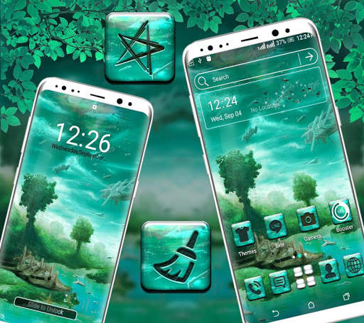 Nature Matte Painting Launcher Theme screenshot 2