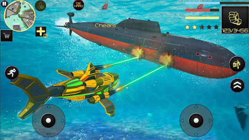 Spider Robot Shark– Shark Robot Transformation screenshot 2