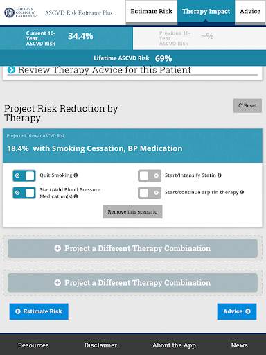 ASCVD Risk Estimator Plus скриншот 9