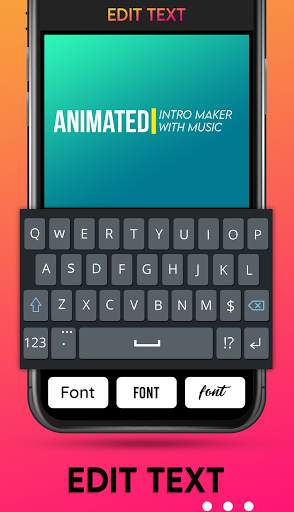 Animated Text & Intro Maker with Music screenshot 4
