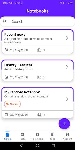 Supernote - Note taking, reminders & tasks 1 تصوير الشاشة