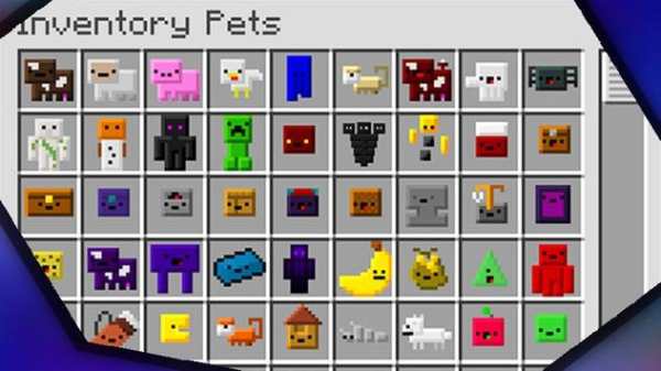 Inventory pets mod for minecraft pe screenshot 1
