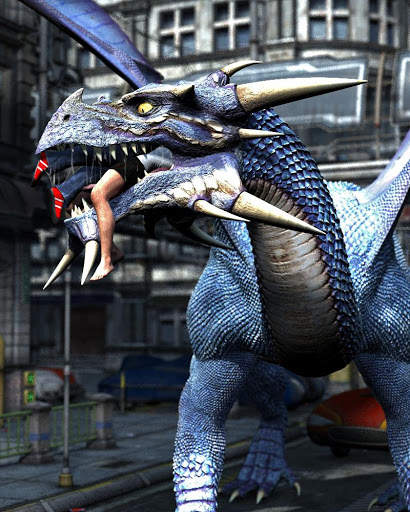 Fire Flying Dragon Simulator Warrior Sky Rider 3D screenshot 7