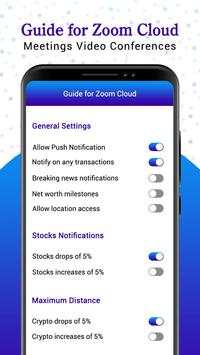 Guide for ZOOM Cloud Meetings Video Conferences screenshot 5