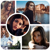 PIP photo collage Editor أيقونة