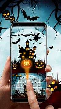 Happy Halloween Night Keyboard Theme screenshot 4