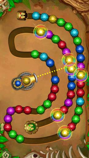 Marble Shooter - Lost Temple - Marble lines screenshot 2