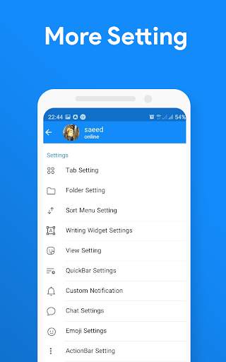 Qplus Messenger - a super fast Telegram screenshot 5