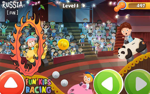 Kids racing game - fun game screenshot 2