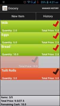 Easy Shopping List screenshot 3