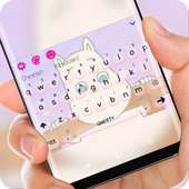 Keyboard Hippo Merah Muda on 9Apps