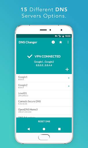 DNS Changer (no root 3G/WiFi) screenshot 2