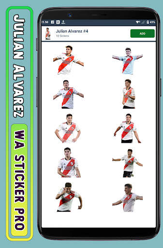 Julian Alvarez - WA Sticker screenshot 3