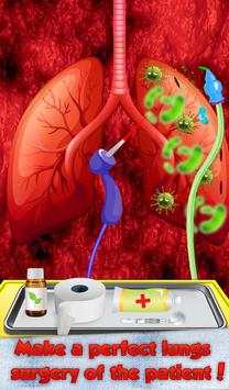 Lungs Doctor Surgery Simulator: Real Hospital Game screenshot 10