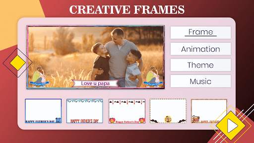 Fathers Day Video Maker with Song screenshot 5