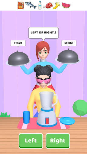 Left or Right: Food Prank Game screenshot 1