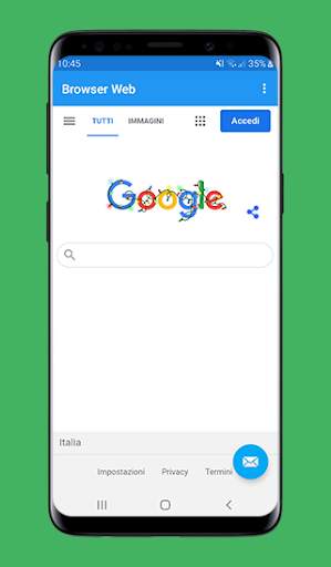 Browser Web screenshot 1