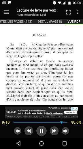 Lecture de livre par voix screenshot 6