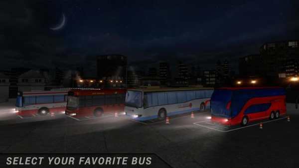 Pelatih Bus Malam Parkir 3D screenshot 14