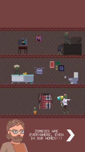 game zombie - kelangsungan hidup zombie screenshot 1