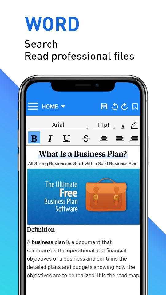 Document Viewer – Word Office, PDF reader & xlsx screenshot 2