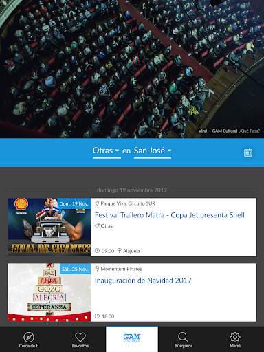GAM Cultural screenshot 13
