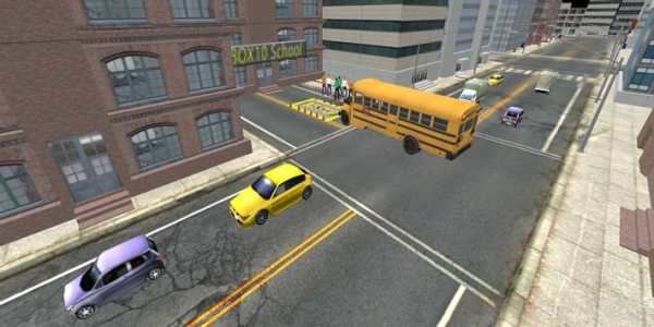 School Bus Simulator 3D Drive screenshot 5