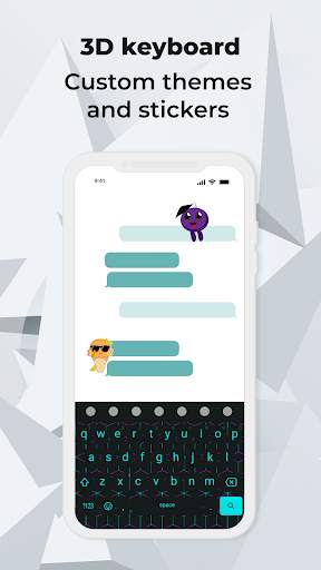 3D Keyboard screenshot 1