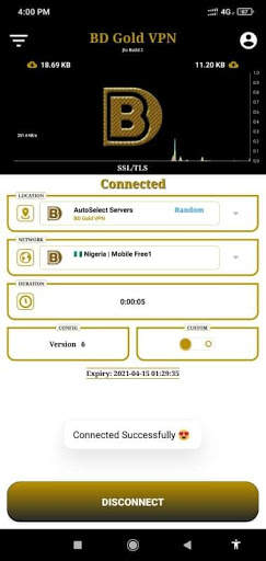 BD Gold VPN screenshot 4
