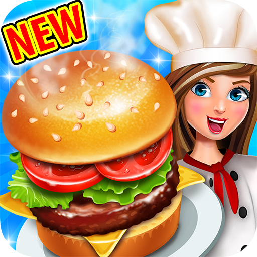 Crazy Burger Recipe Cooking Game: Chef Stories icon