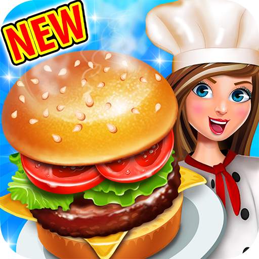 Crazy Burger Recipe Cooking Game: Chef Stories 2.3