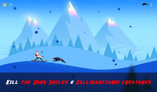Santa Village Surfer - Xmas Game screenshot 8