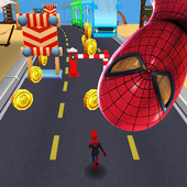 Subway avengers Infinity Dash: spiderman &amp; ironman иконка
