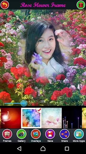 Rose Flower Frame screenshot 3