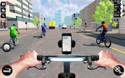 Extreme Bicycle Racing 2019: Highway City Rider screenshot 1