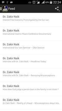 Dr. Zakir Naik Lectures screenshot 5