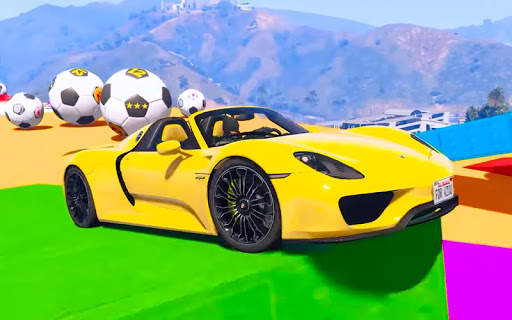 Superhero Car Racing Stunts Limits screenshot 5